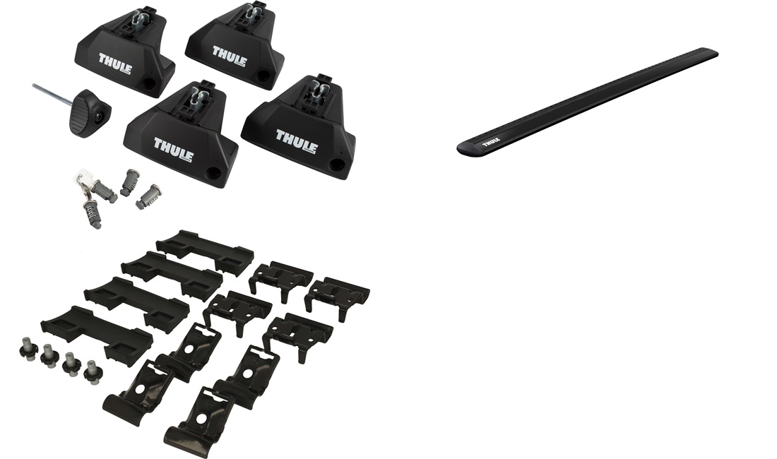  Takräcken, Thule WingBar EVO Svart
