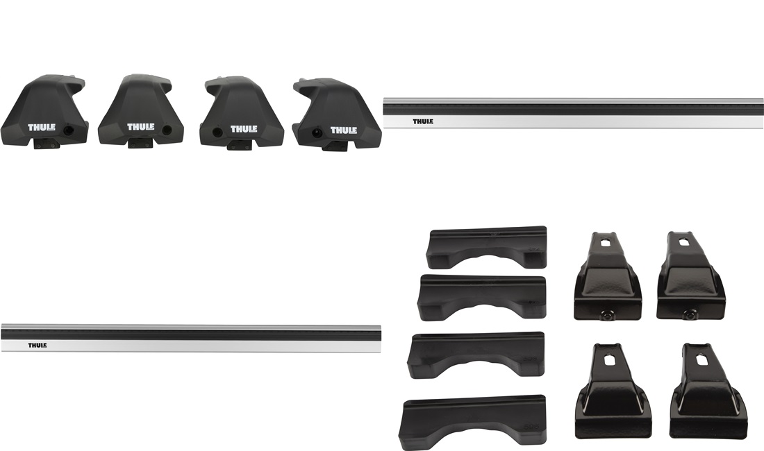  Takräcke, Thule WingBar Edge Grå