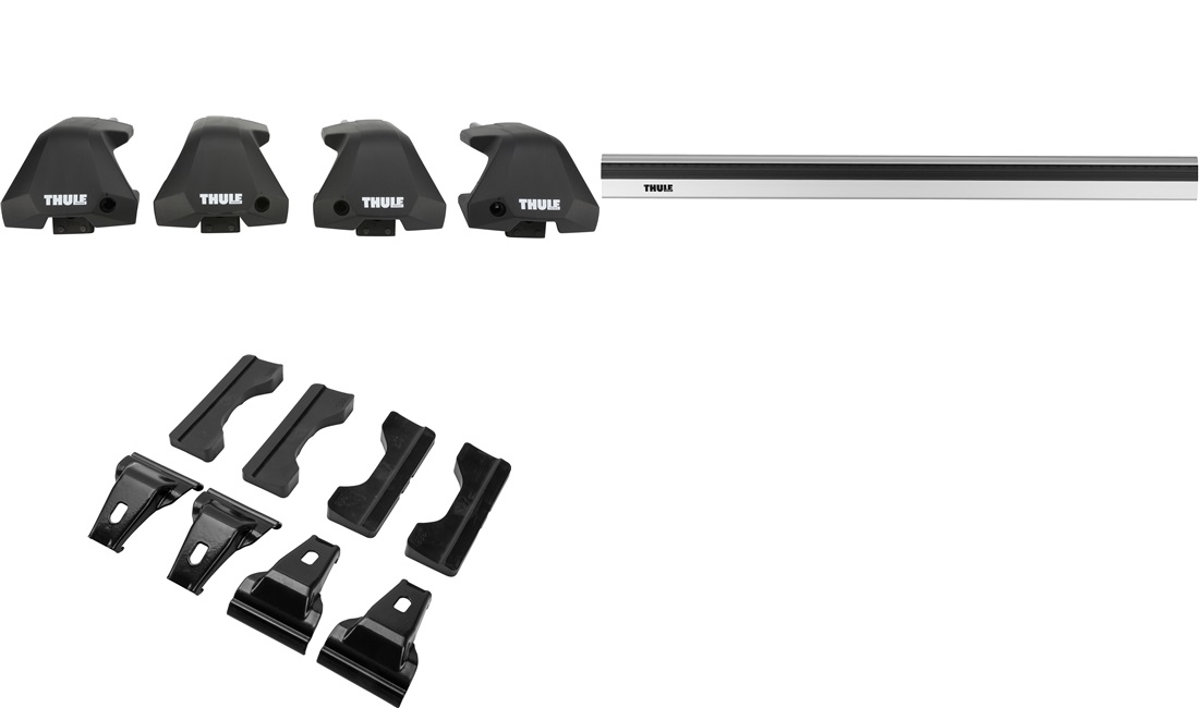  Tagbøjler, Thule WingBar Edge Grå