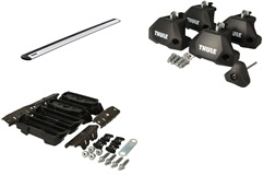 Takräcken, Thule WingBar EVO Grå