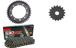 Kædekit RK 530ZXW Sort/Guld, SV1000 03-0