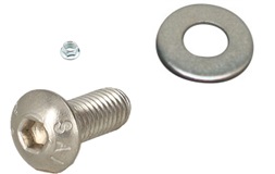 Fäste för bakhjulsmontering, Komplett