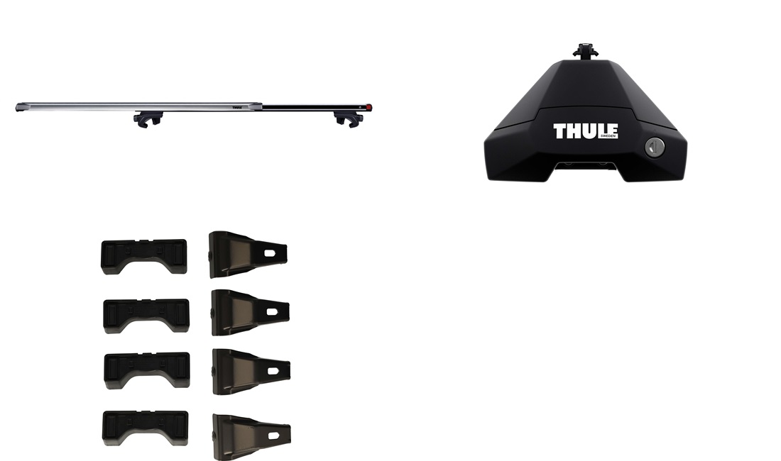  Takstänger, Thule SlideBar EVO Grå