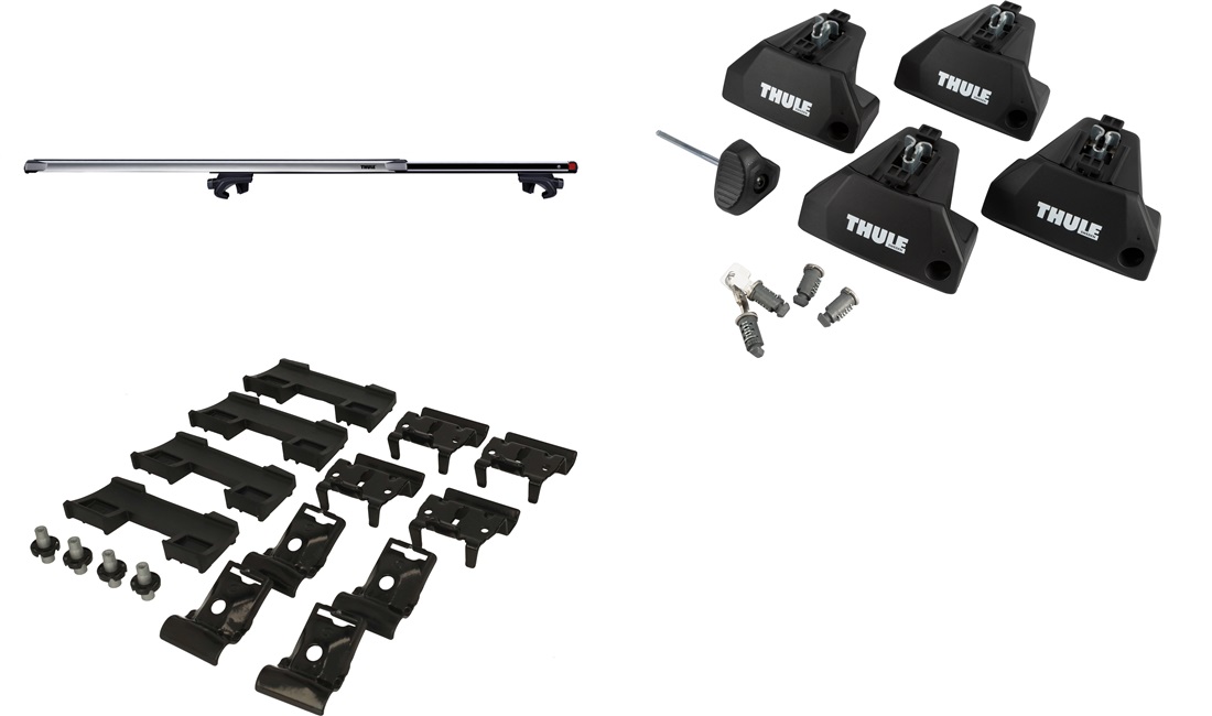  Takräcken, Thule SlideBar EVO Grå
